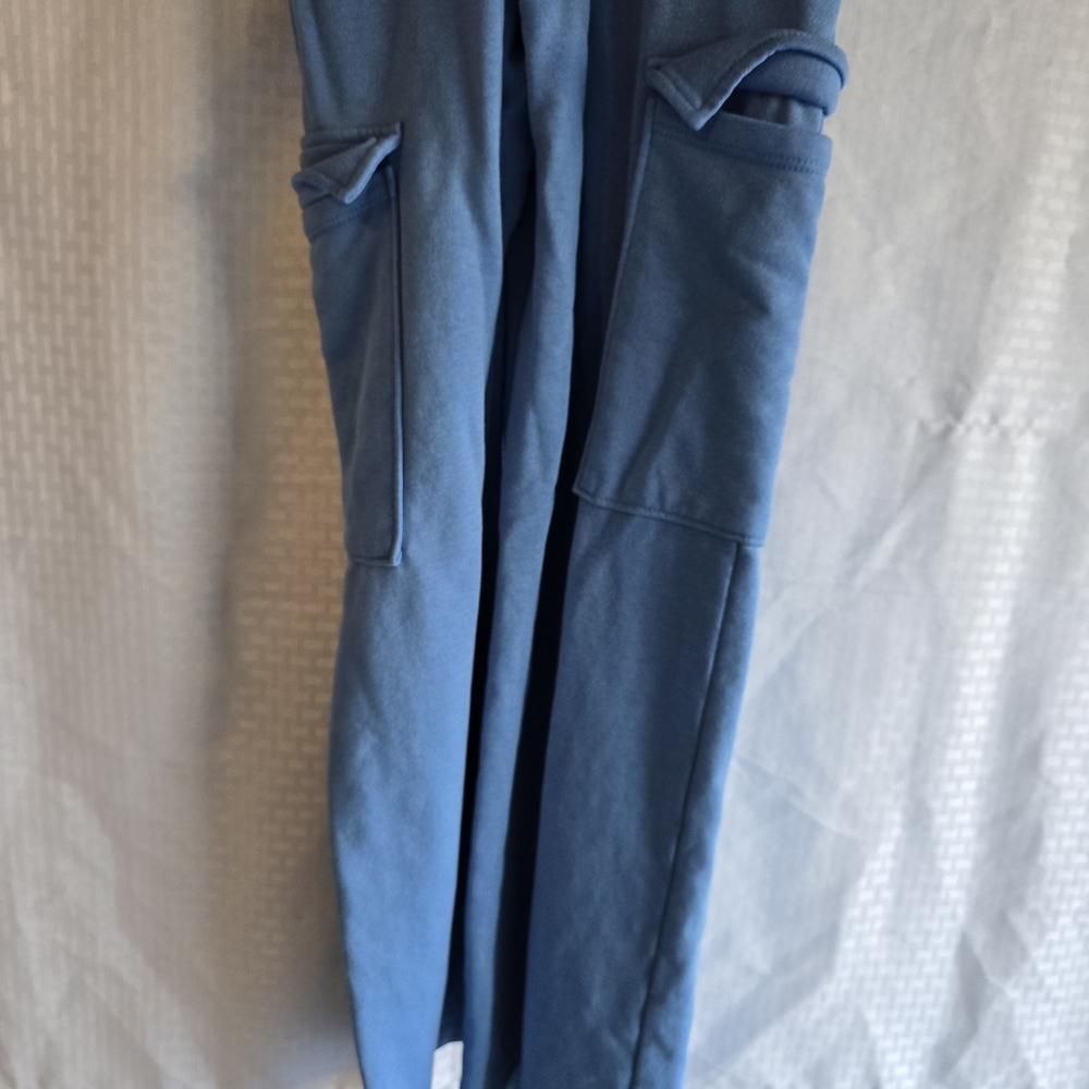 No Boundaries Blue Textured Pants